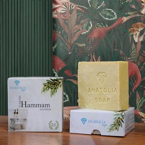 Anatolia Soap: Pure Turkish Olive Oil Body Bar (5 oz) - Handmade Natural Castille Soap for Men and Women