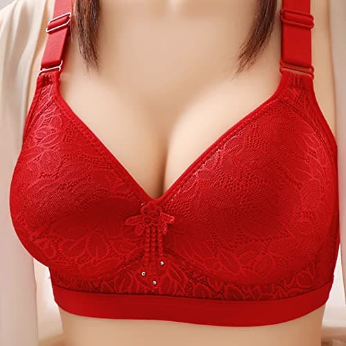 Hnodov Push Up Bras for Women - Glossy, Comfortable, Breathable Bra Underwear