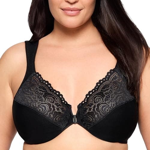 Women's Glamorise Wonderwire Front-Closure Bra #1245