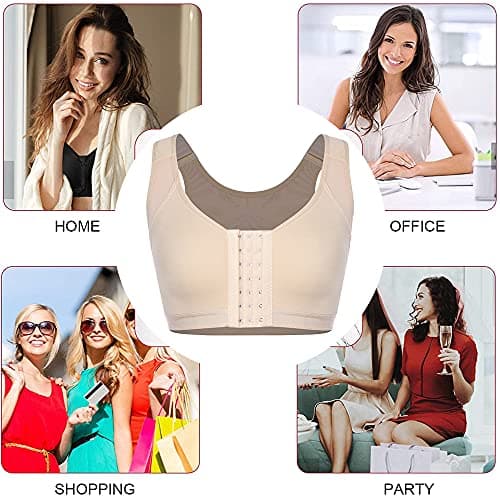 WOWENY Posture Correcting Wirefree Back Support Bra