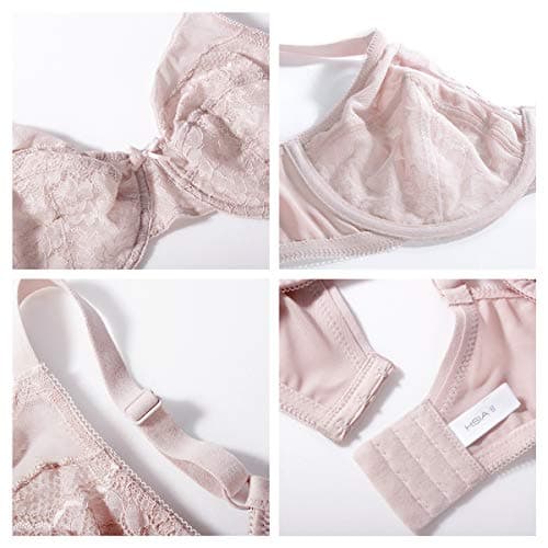 Women's Full Coverage Support Bras - HSIA Minimizer
