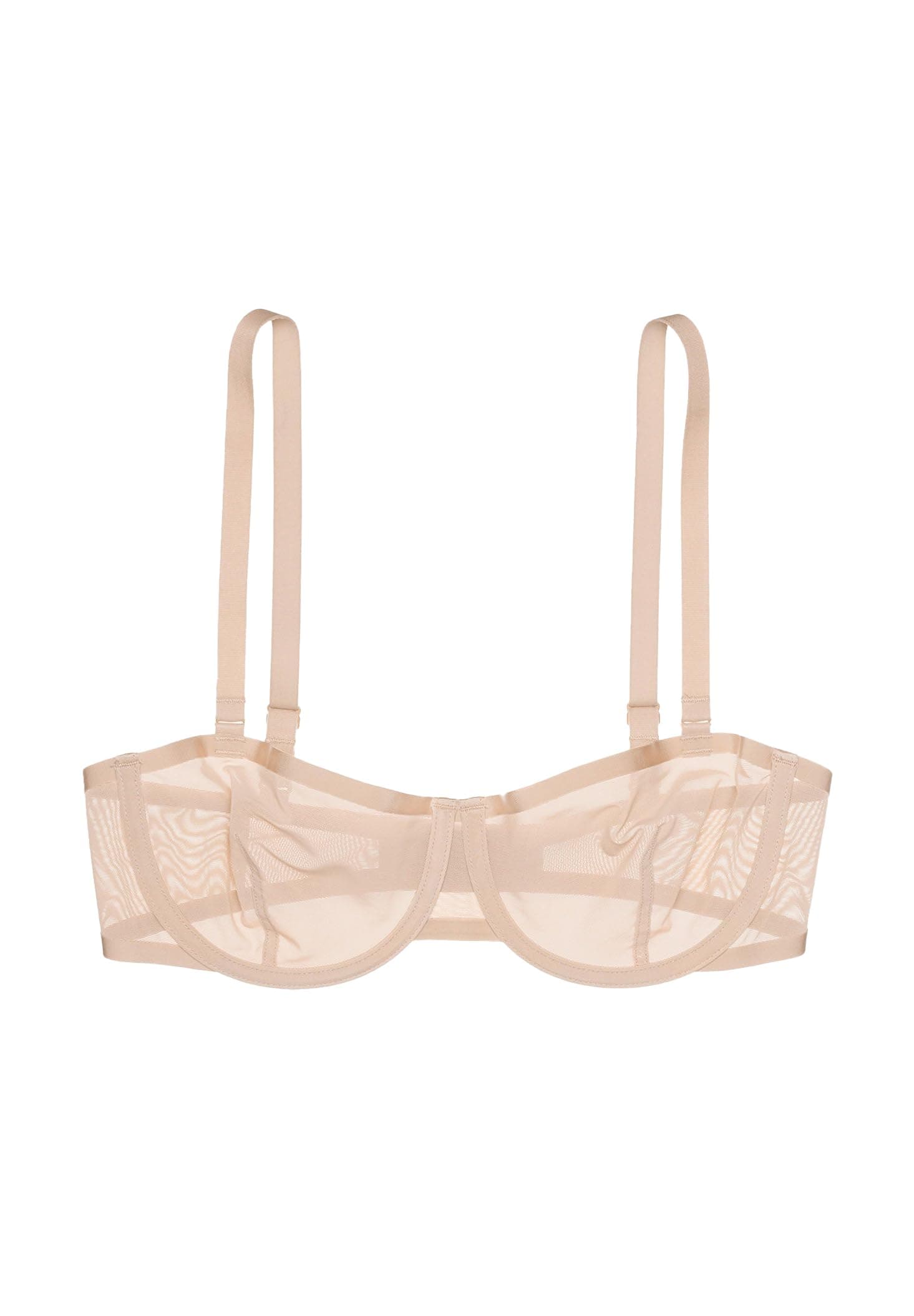 Cuup The Balconette Bra in Mesh