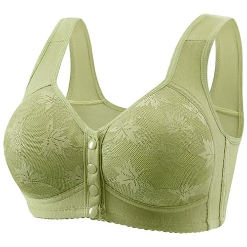 Comfortable Daisy Bras for Older Women with Front Closure