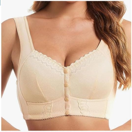 Moona Evybliss Full Coverage Bra for Senior Women