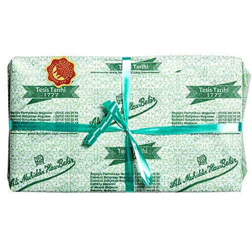 Turkish Delight with Pistachio and Pomegranate - 0.44 lb (200g) | Sweet and Nutty Treat from Turkey