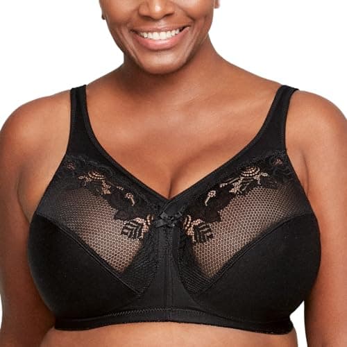 Glamorise Women's Wirefree Minimizer Bra #1003