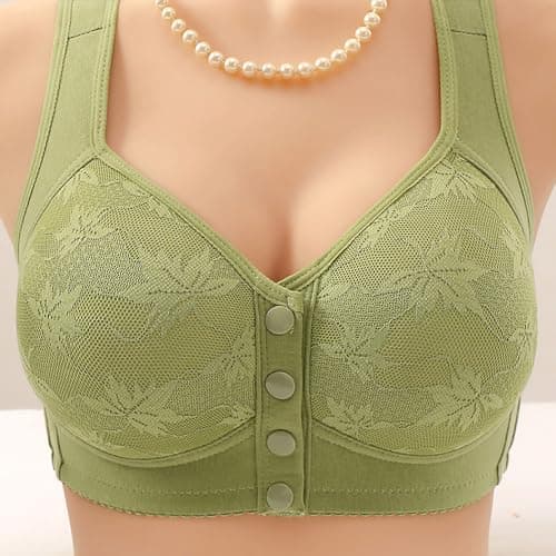 GOHRSHA Ellymuse Daisy Bras for Older Women Wireless Push Up Comfortable Sleep Bras