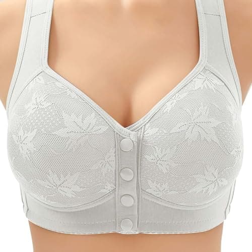 Goutrfrst Ellymuse Daisy Wireless Push-Up Bras for Older Women