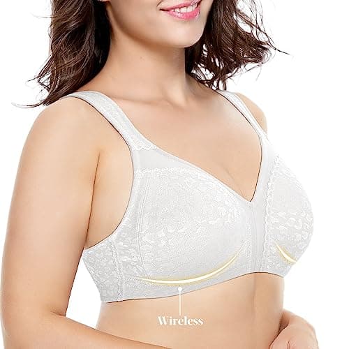 GARMERA Women's Minimizer Bra for Plus Size