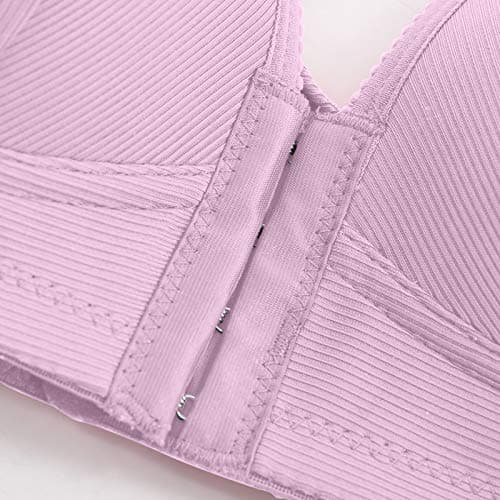 Hnodov Wireless Bras for Plus Size Women with Posture Support