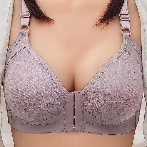 Hnodov Wireless Bras for Plus Size Women