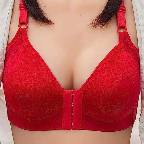 Hnodov Wireless Bras for Plus Size Women