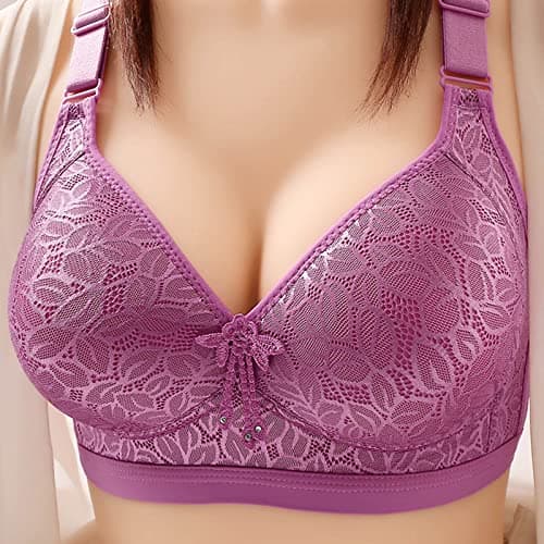 Hnodov Push Up Bras for Women - Glossy, Comfortable, Breathable Bra Underwear