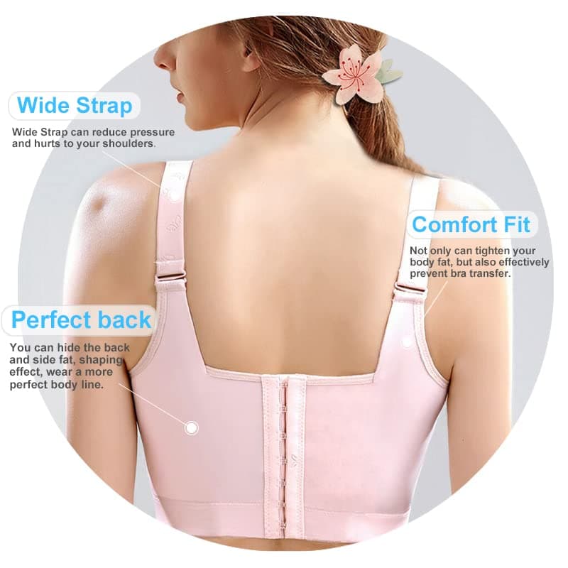 Runilut Women's Full-Coverage Underwire Push Up Bra