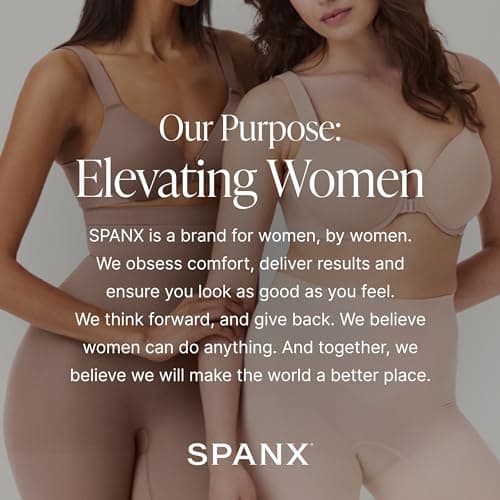 SPANX Full Coverage T-Shirt Bra - Lightly Lined, Hosiery Back