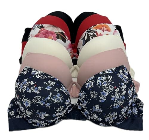 6pcs Iheyi ADD 2-Cuppushup Bra, Extreme Thick Padding, 32B-40C