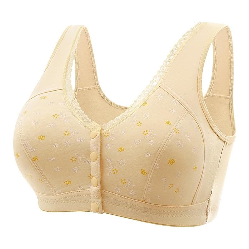 Comfortable Daisy Bras for Older Women with Front Closure