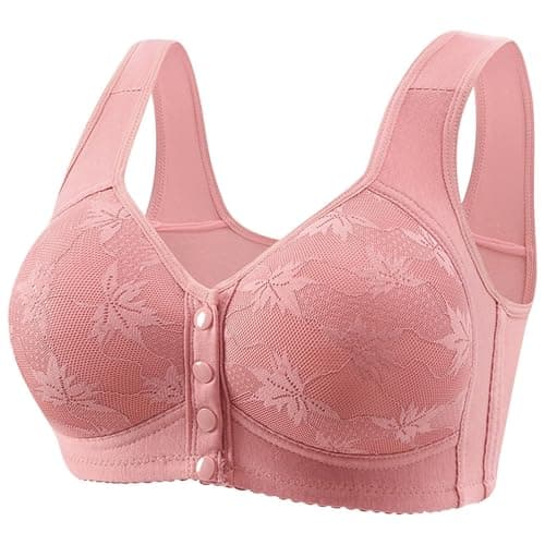 Comfy Front Closure Daisy Bras for Older Women | No Underwire