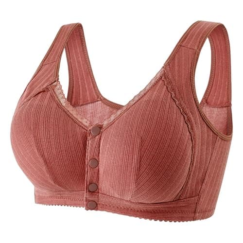 Breathable, Comfortable Daisy Bras for Older Women with Front Closure
