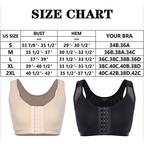 WOWENY Posture Correcting Wirefree Back Support Bra
