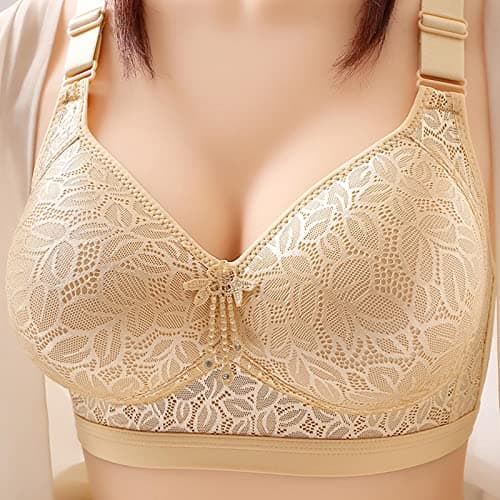 Hnodov Push Up Bras for Women - Glossy, Comfortable, Breathable Bra Underwear