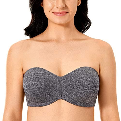 DELIMIRA Women's Strapless Minimizer Bra