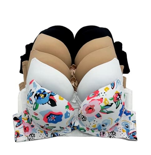 6pcs Iheyi ADD 2-Cuppushup Bra, Extreme Thick Padding, 32B-40C