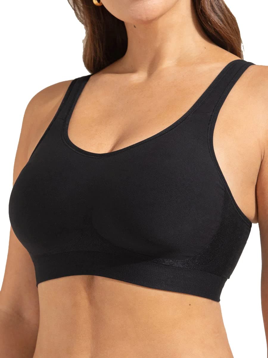 SHAPERMINT Wireless Push-Up Bralettes for Plus Size Women