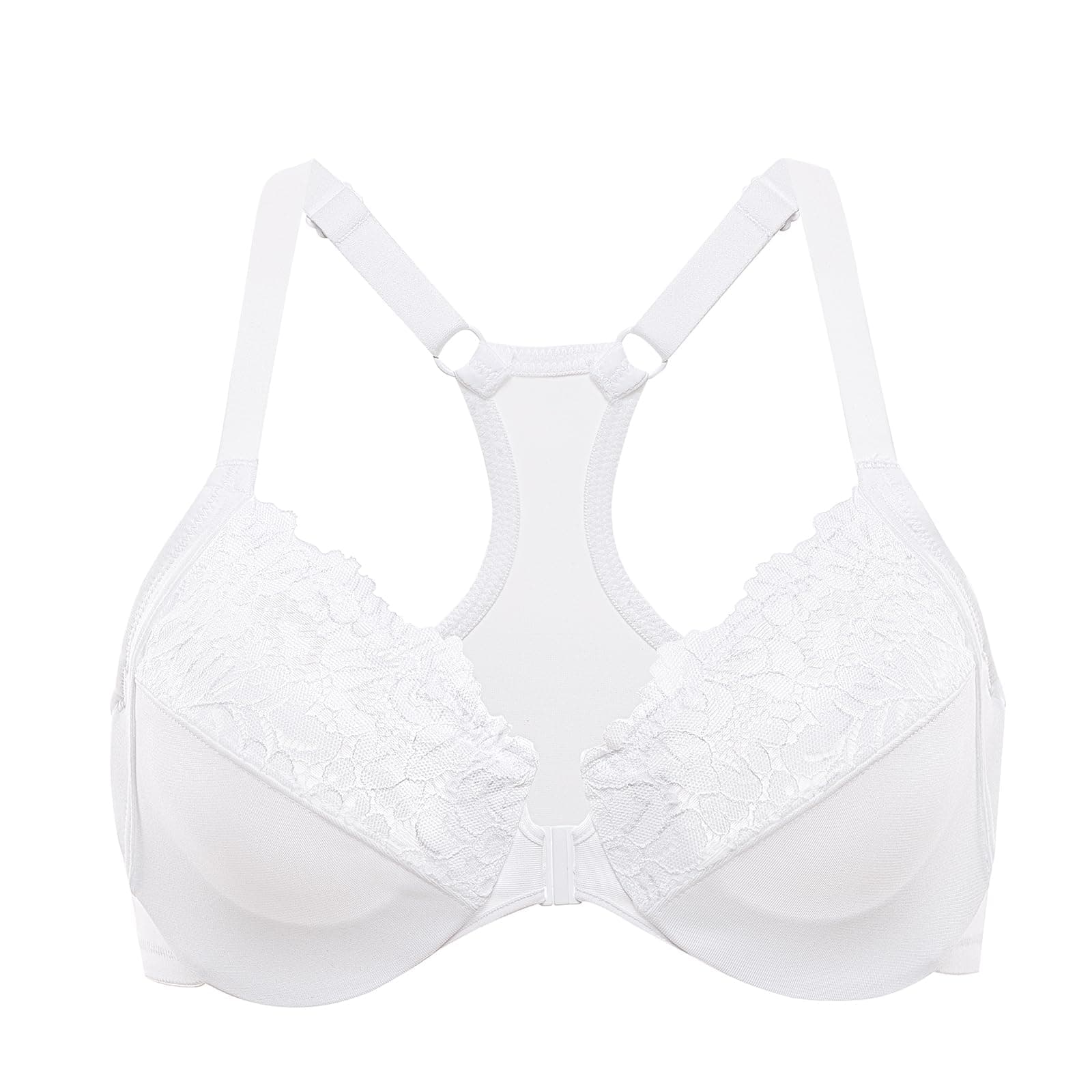 Delimira Women's Plus Size Full Coverage Underwire Support Bra
