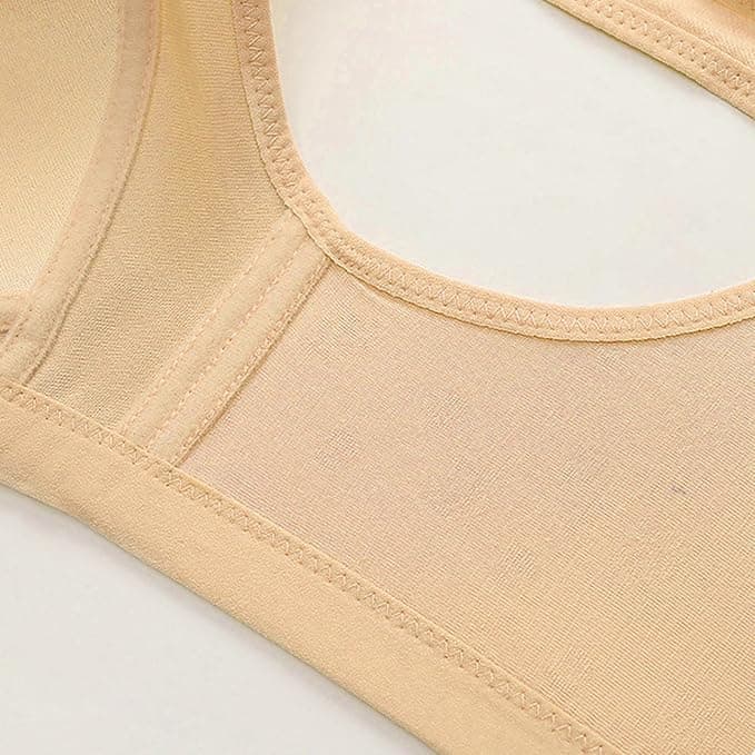 Comfortable Plus Size Breathable Daisy Bra for Older Women