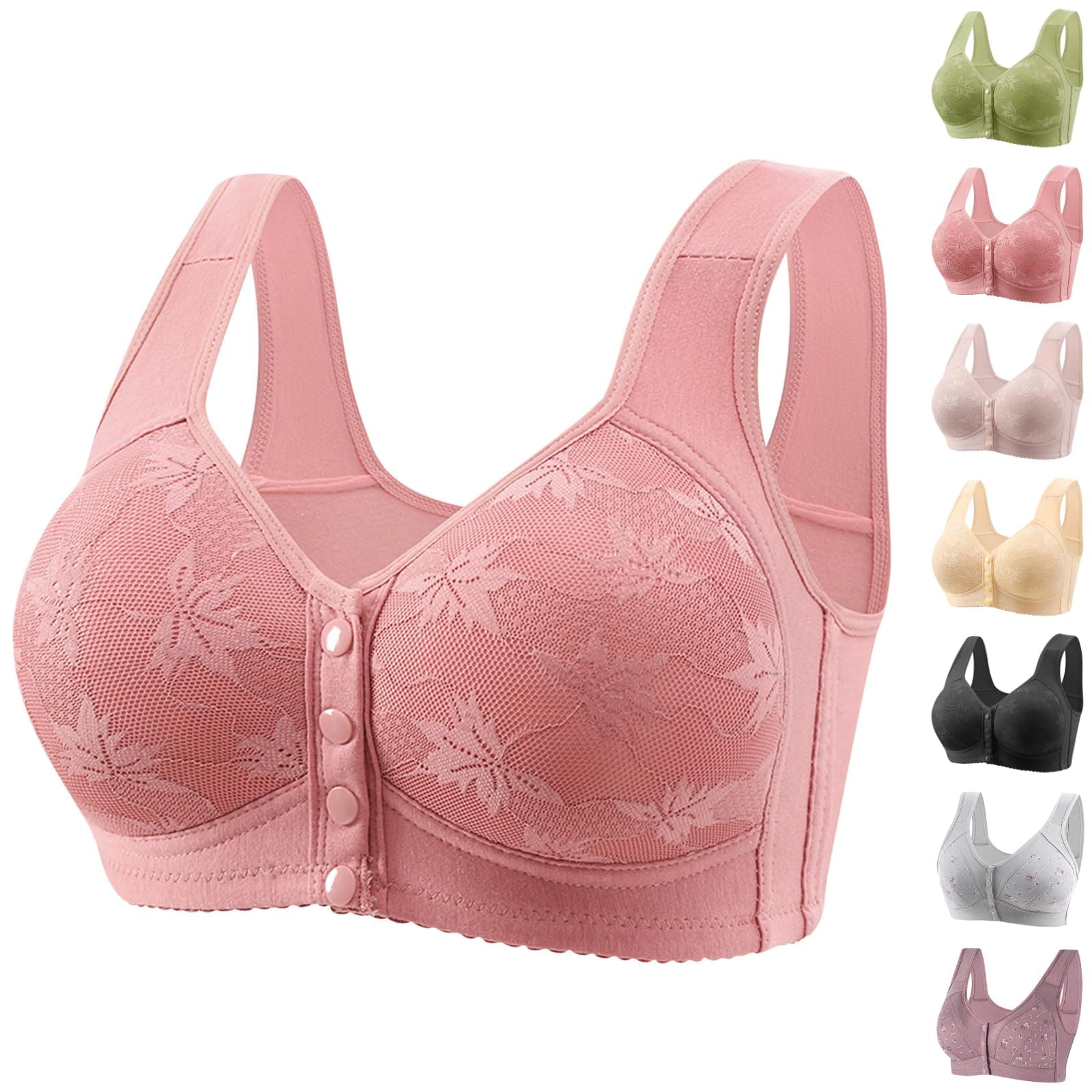 GOHRSHA Ellymuse Daisy Bras for Older Women Wireless Push Up Comfortable Sleep Bras