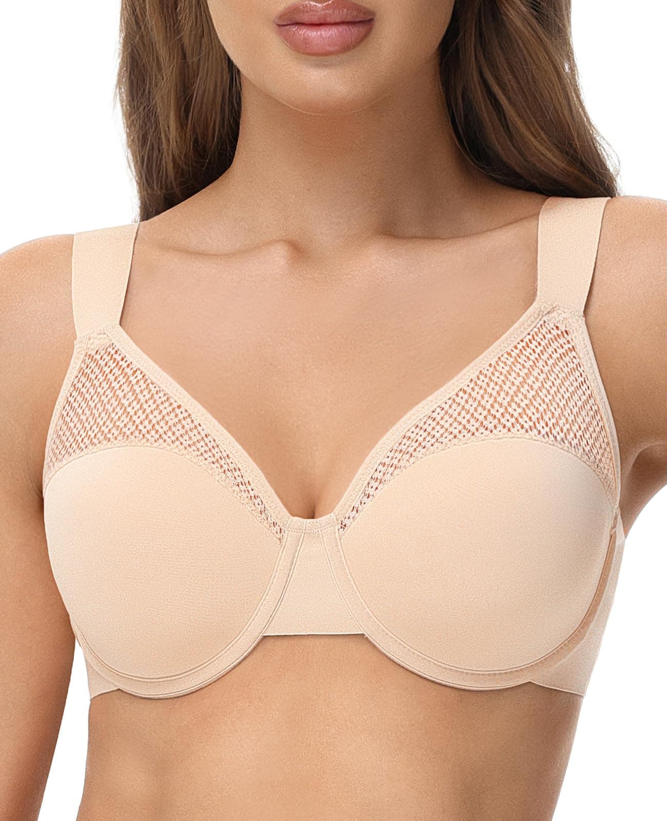 Plusfree Minimizer Bras for Women with Underwire Support