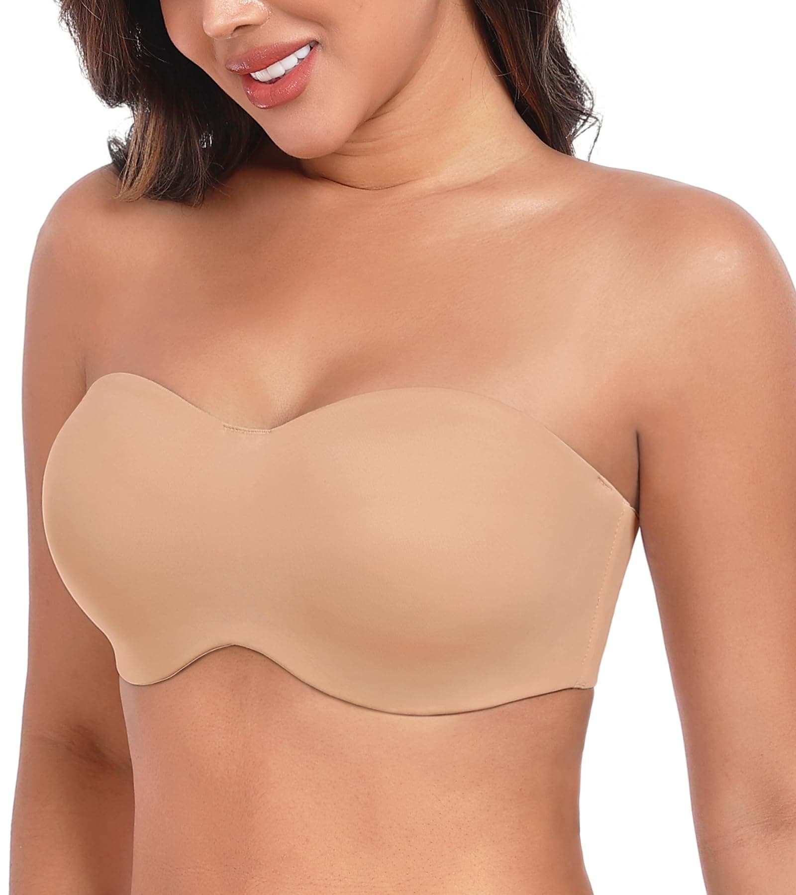 DotVol Women's Seamless Underwire Minimizer Bra for Large Bust