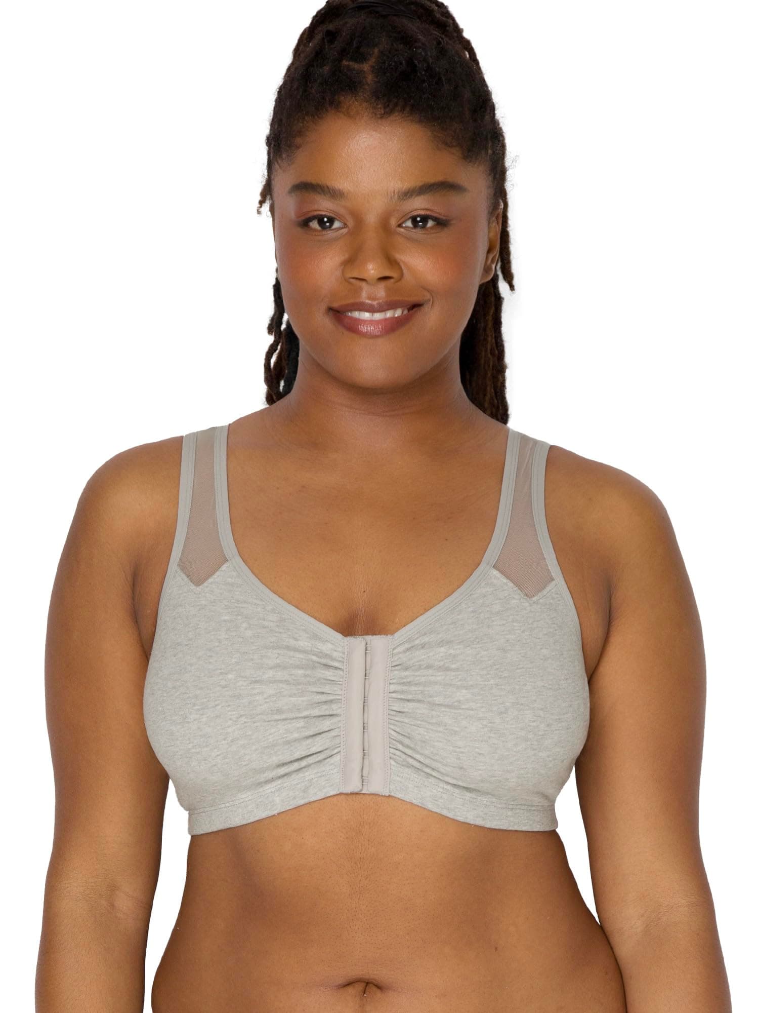 Fruit of the Loom Women's Comfort Sport Bra with Mesh Straps