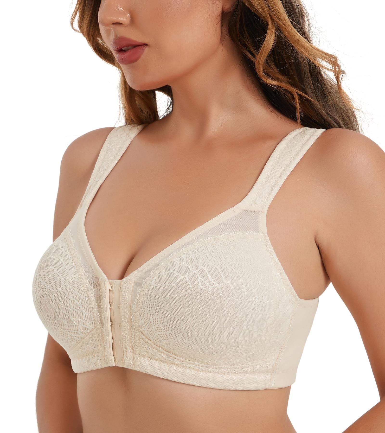HACI Front-Closure Posture Support Bra for Everyday Comfort