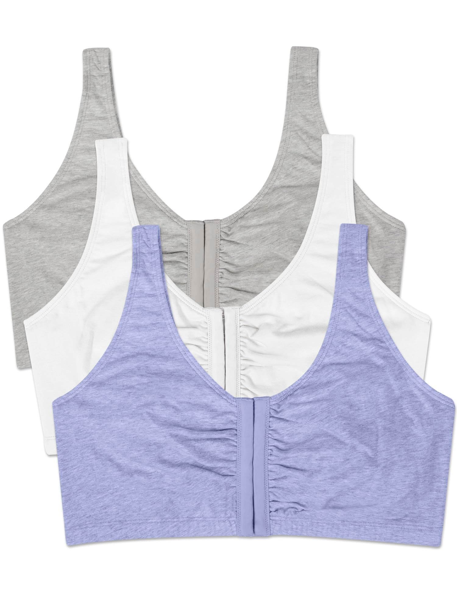 Fruit of the Loom Women's Cotton Front Closure Bra
