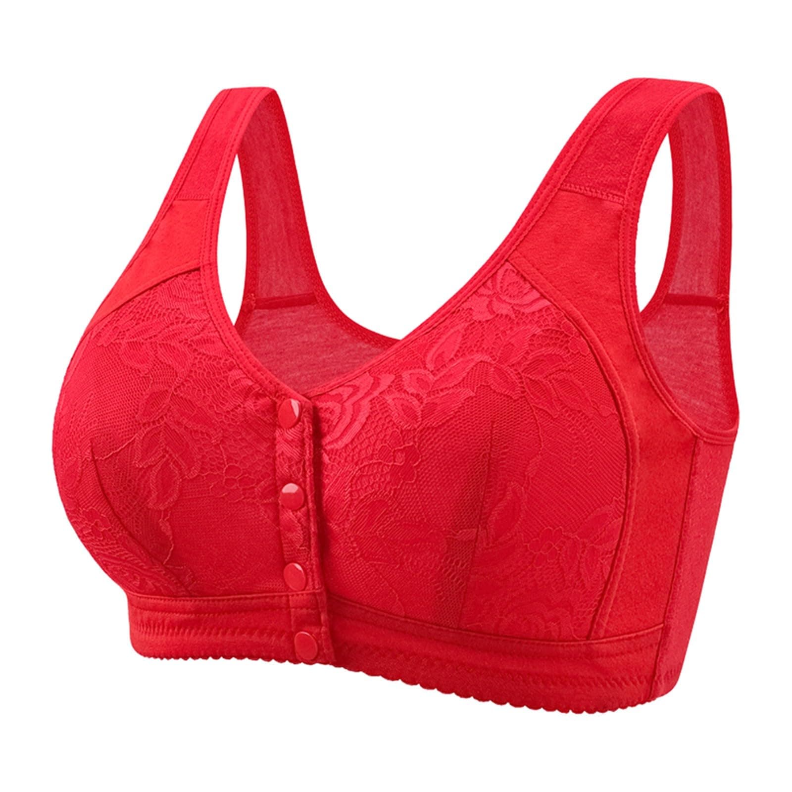 Breathable, Comfortable Daisy Bras for Older Women with Front Closure
