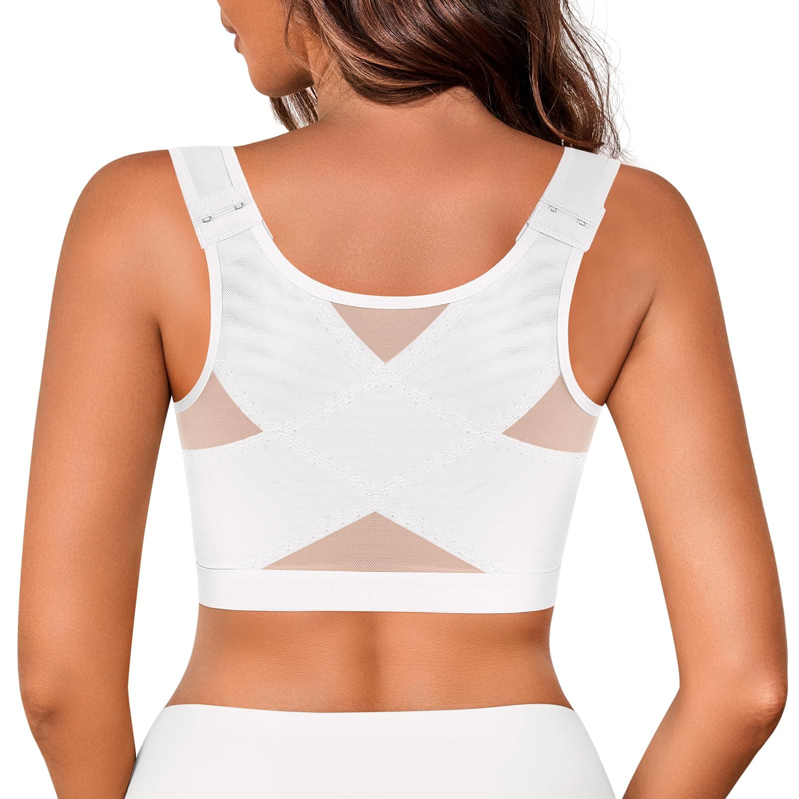 J-pone Full Coverage Posture Corrector Bra with Nipple Covers