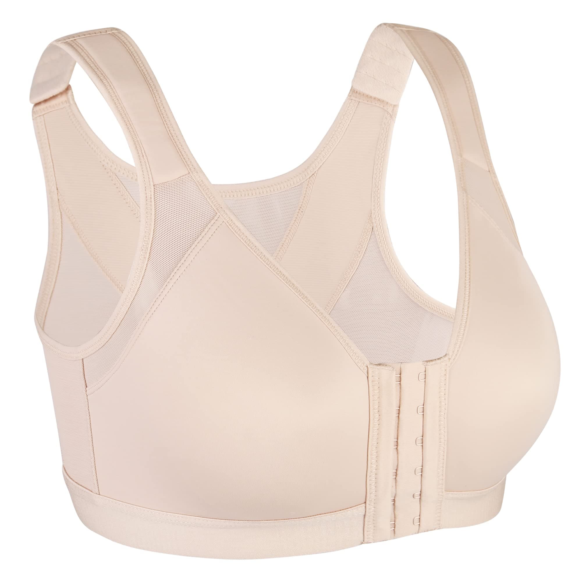 HACI Comfort Bra Back Support Wireless Comfy Unpadded for Women During Exercise and Daily Wear