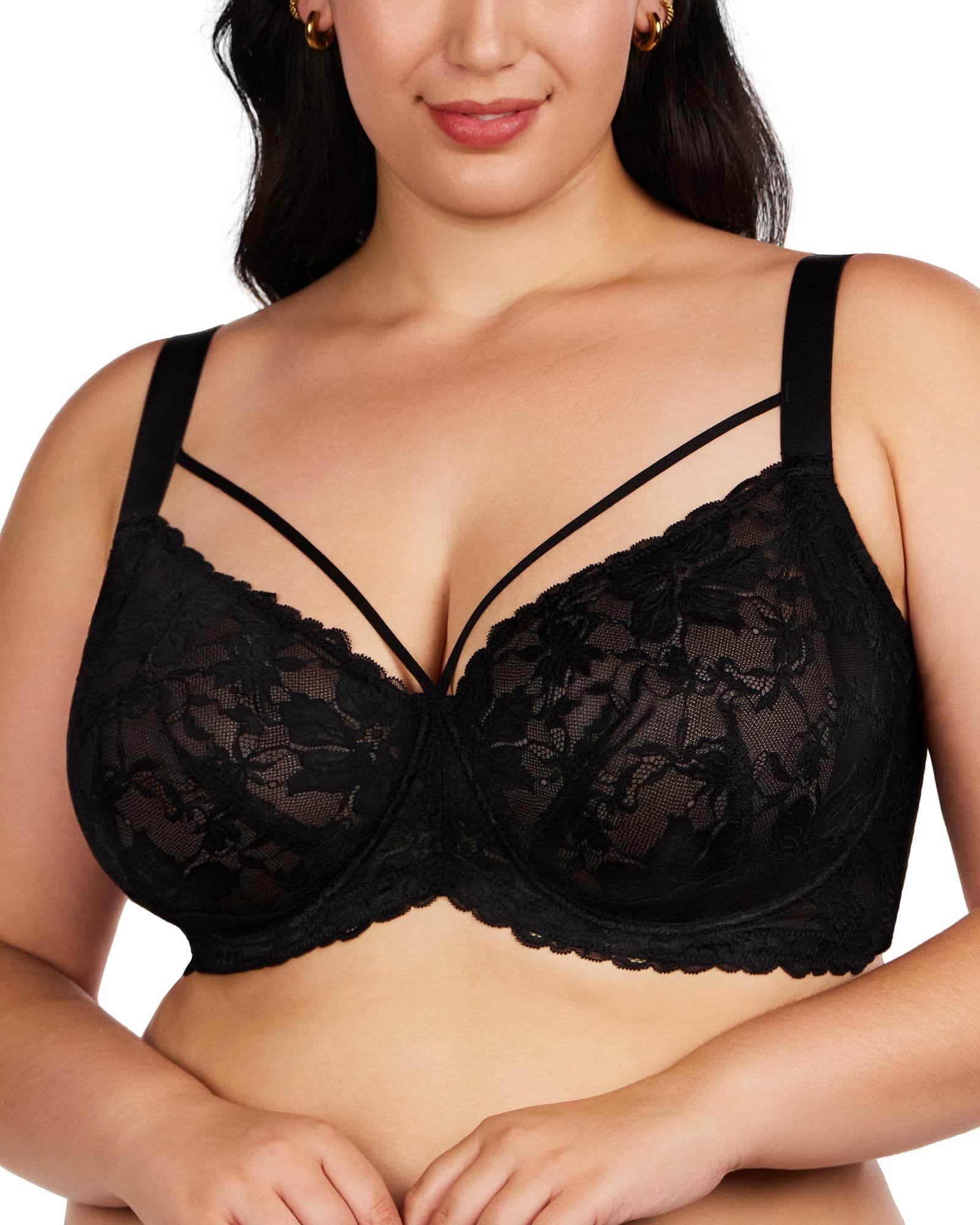 HSIA Minimizer Bra for Women, Full Coverage, Large Breasts
