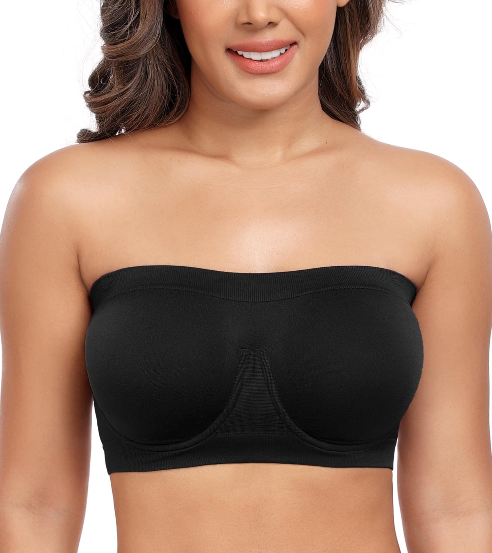 DotVol Women's Underwire Bralette Tube Top Multiway Bralette