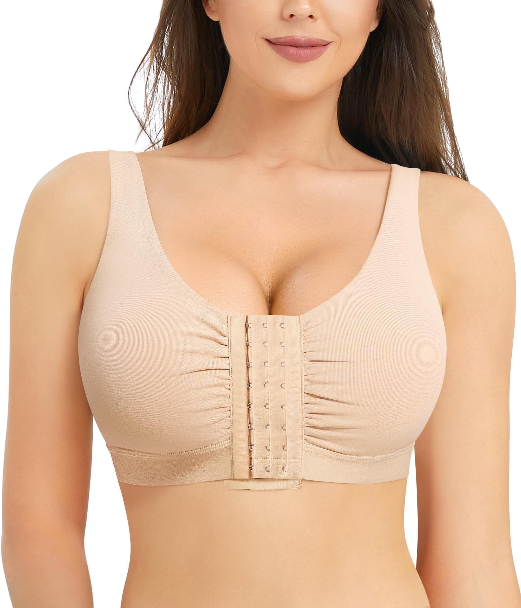 Brabic Post Surgery Minimizer Bras for Women - Full Coverage Comfort Bras