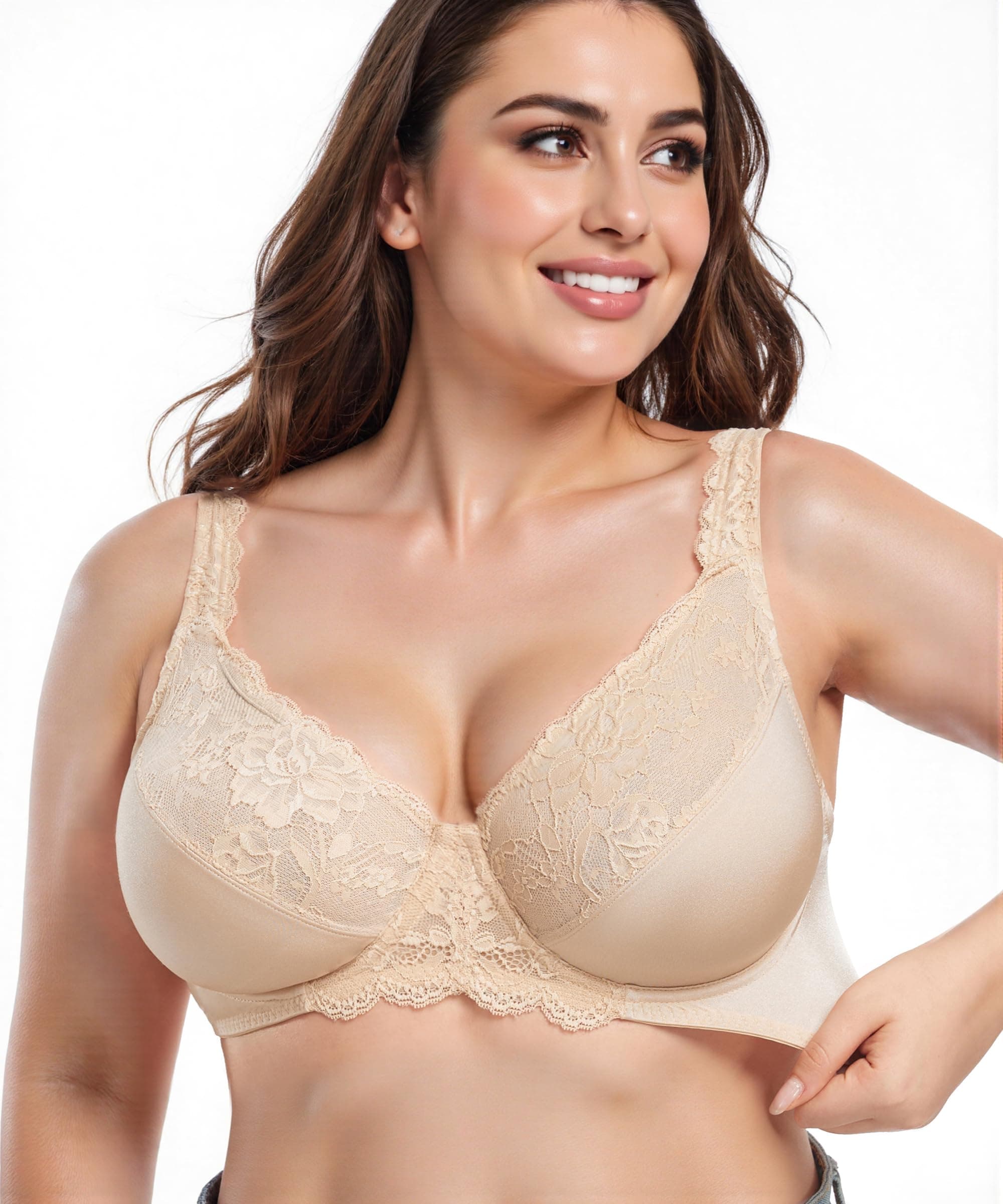 EvesLace Ultra Soft Underwire Bras for Women