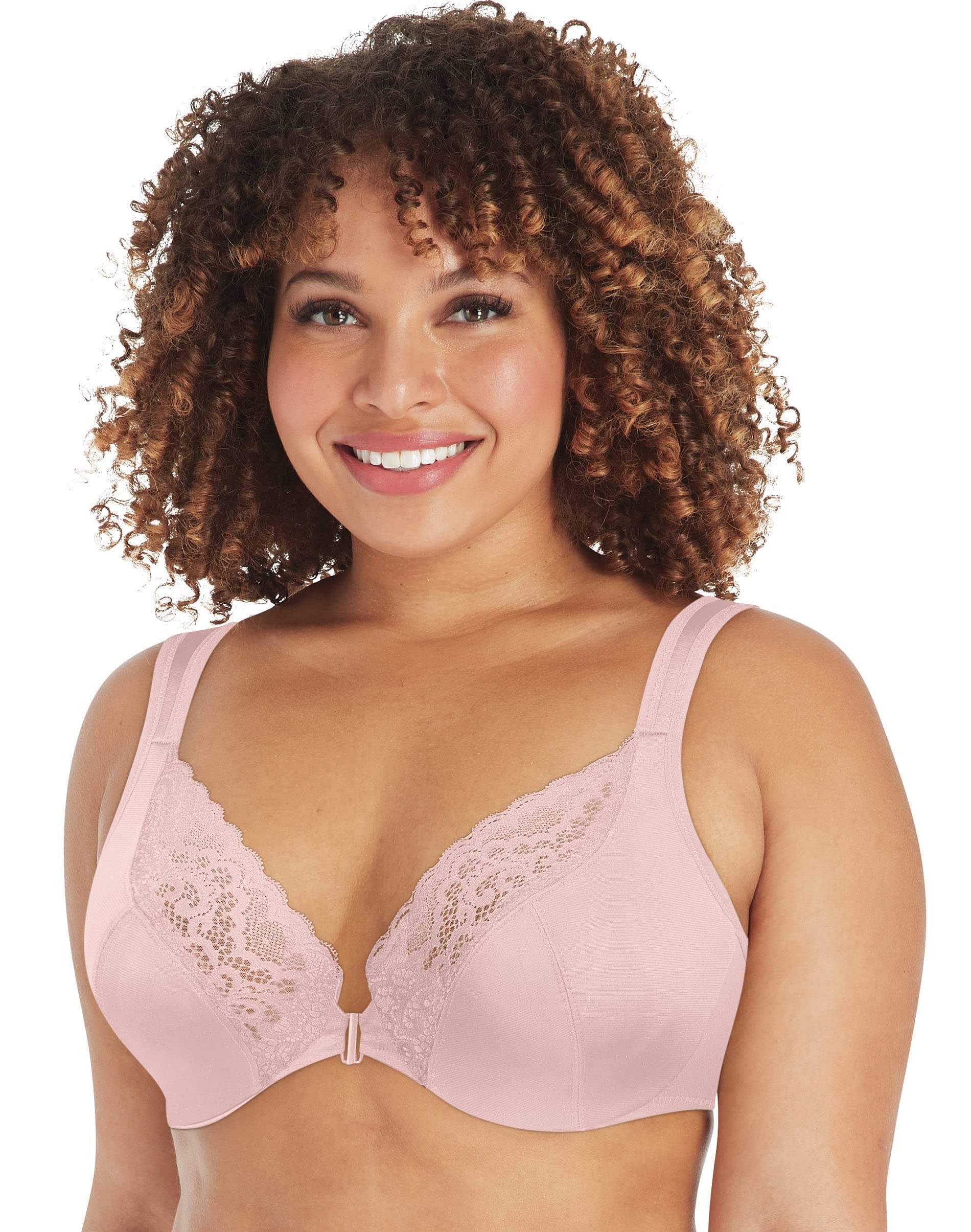 PLAYTEX Women's Dreamwire No-Poke Front-Close Cooling Bra