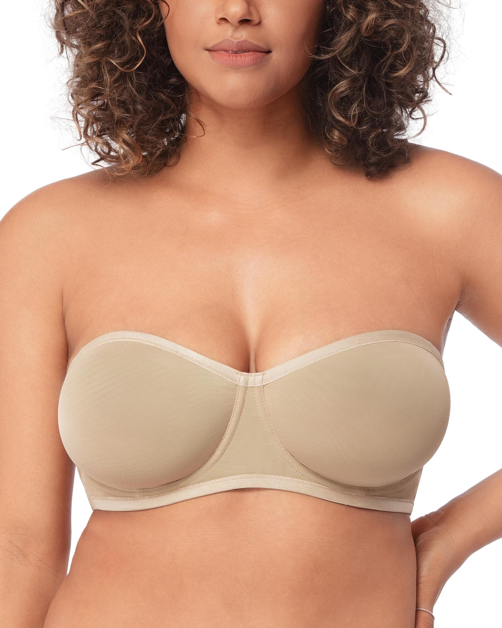 HSIA Plus Size Underwire Bra for Women Large Bust