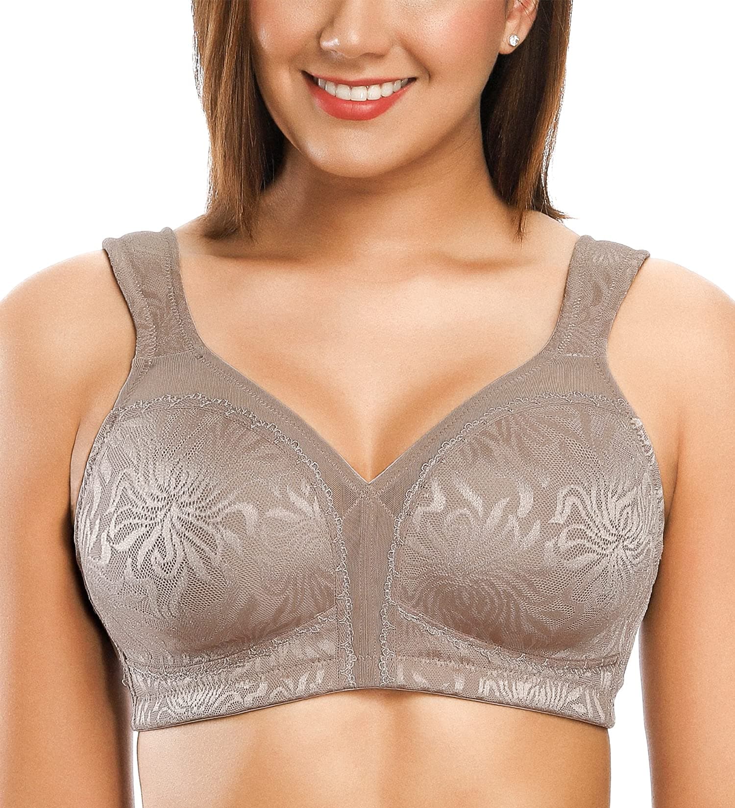 ZeroBound Women's Minimizer Bra - Comfort & Support for Large Bust